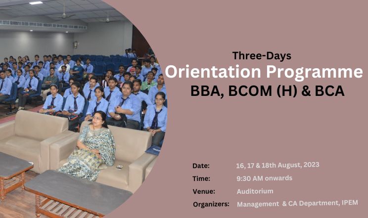 Three-Days Orientation Programme