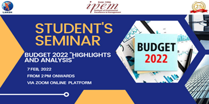 students-seminar-on-budget-2022