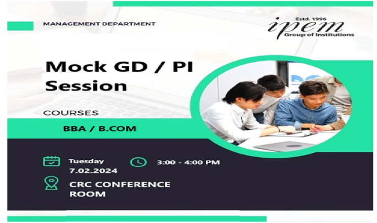 Mock Interview and PI Session for Management Students