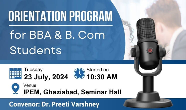 Orientation Program for BBA & B.Com Students