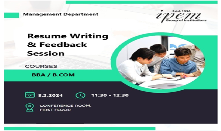 RESUME WRITING SESSION – REPORT on 08 Feb 2024