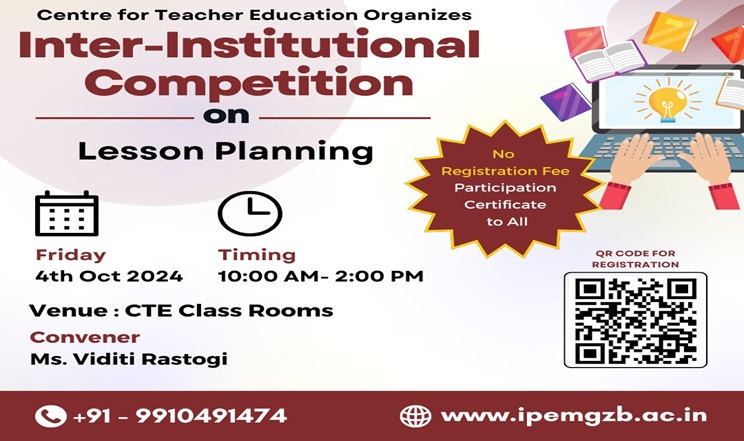 Inter Institutional Competition on Lesson Planning