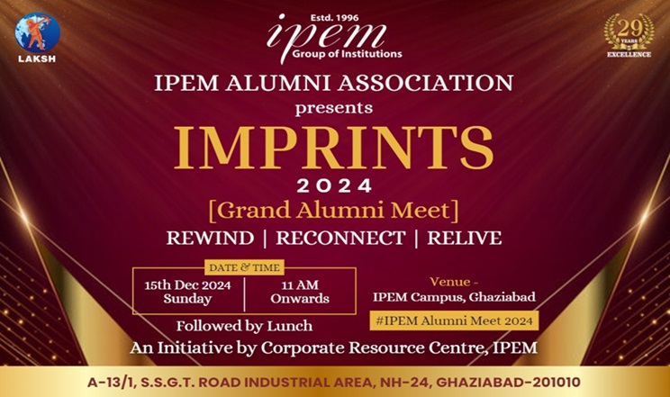 Imprints 2024 – grand alumni meet