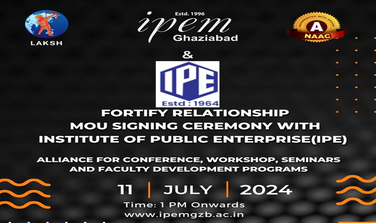 MOU Signing Ceremony Institute of Public Enterprise (IPE)