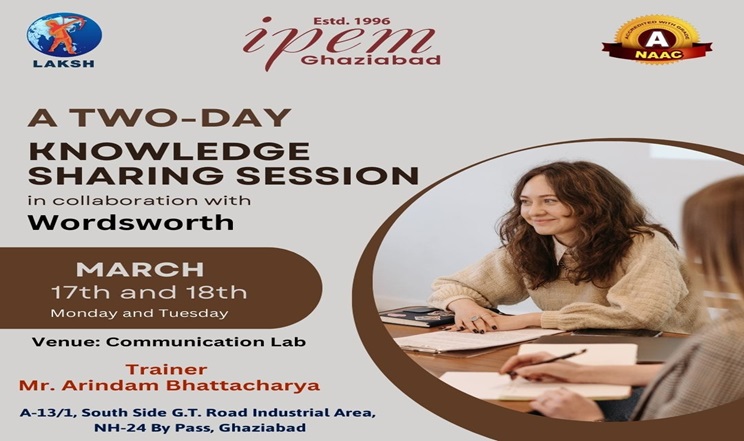 Two-day knowledge-sharing session in collaboration with Wordsworth